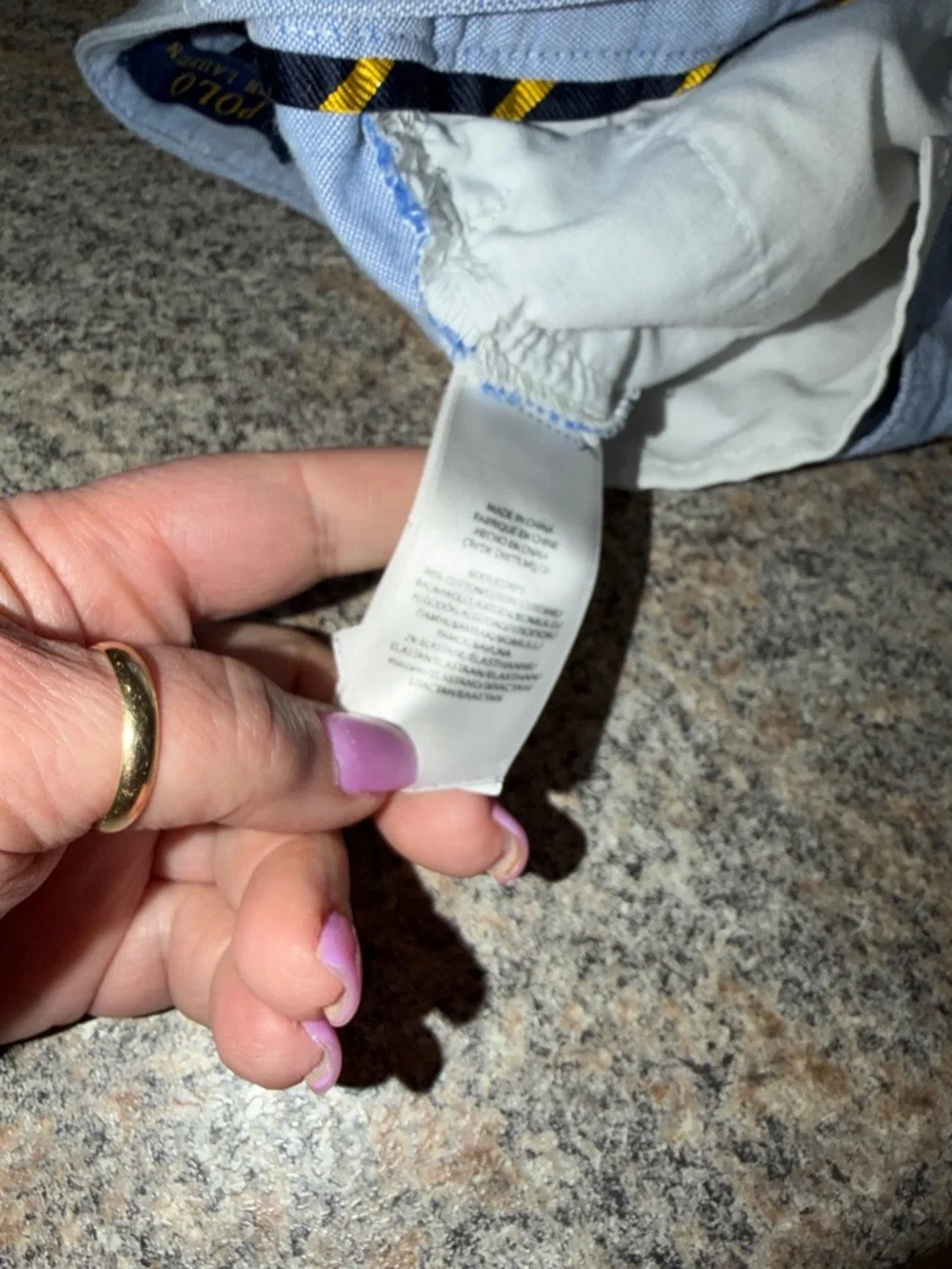 Polo by Ralph Lauren Blue Shorts size 16 -AS IS